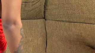 Cheerleader Kimmy Squirts on an Old Dick
