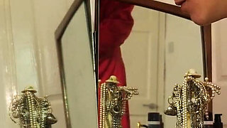 Step-mum Catches College Girl Mila at Her Dressing Table Face Slapping Punishment Wmv