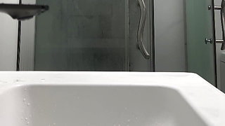 Caught on Camera While a Girl Showers at the Spa