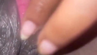 Closeup Rubbing My Big Clit Wet Pussy Moaning Orgasms