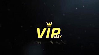 Threesome scene with vivid Paula Shy and Francys Belle from VIPissy