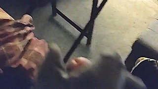 Sock Handjob Slow-mo