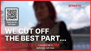 Czech MILF Irena Loves Public Blowjob for Money - Amateur Street Sex