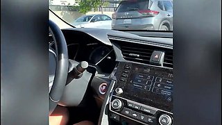 Abbie Maleys Car Ride Sparks Parking Lot Blowjob