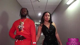 Interracial FFM Threesome with Latina Sluts Labelladiablax & Spanishbarbiie - Big Ass, Big Tits, BBC Creampie