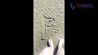 Beach Feet Teasing