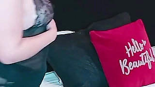 Kelly, in Sexy Black Lingerie, Dances for You, My Love