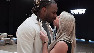 Jax Slayher's big black cock dominates the hot wife Tiffani Time