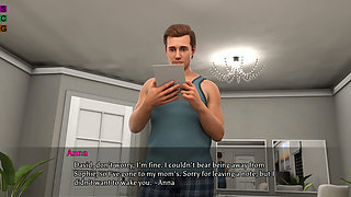 A Perfect Marriage V0.7.6 - Part 6a: Cheating Wife Refuses Sex with Husband, Then Sneaks Over for Her First Real Big-cock Fuck.