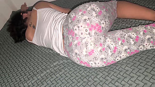 I my hot stepsister while she was doing fitness