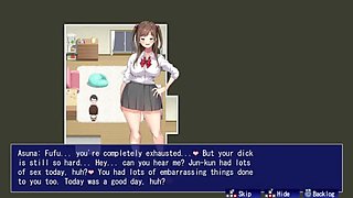 The Ecstatic Ecchi Life: Shonen Shares a Dirty Room with Busty Sisters - Take 4