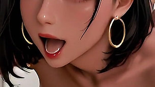 Dark Gal: Overtime Creampie - Ai Generated