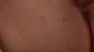 Small titted teen in stockings and heels likes anal 3some fuck in the classroom