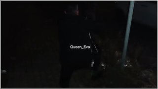 Amateur Wife Masturbated On The Street By Two Friends Of Husbands Cuck