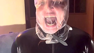 Tight Plastic Bag and Latex