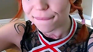 POV Cheerleader Anal Creampied After Every Hole Fuck After School, Anal Creampie