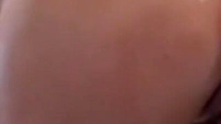 Gaping Anal Finger Stretch - Oiled Slut Smiles Wide