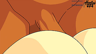 Family Guy Meg Griffin and Cleveland Creampie