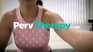 Busty cougar sheena ryde gets undress search in front of hubby