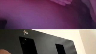 Random teen fucks her dildo on chat