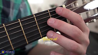 37 Year Old Stepmilf Nathalia Seduces Her Stepson Into A Wild Old And Young Fuck In His Bedroom