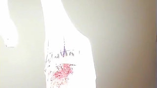 Playing with My Legcast and Nylon Socks