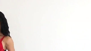 Latin MILF gets a hard big black cock in her pussy