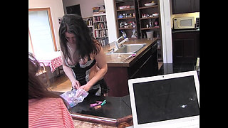 The Lesbian Lover of Her Beloved's Clitoris