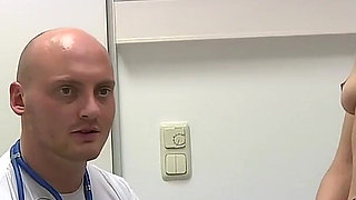 Blonde Patient Gets Wild Gyno Exam Fuck