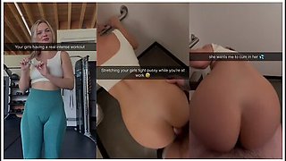 I Fucked His Cheating Girlfriend In A Public Gym On Snapchat - Veessasbutt