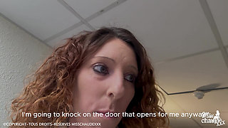 Threesome Hard, Two Cocks for a French Slut