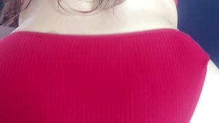 I Can't Fuck My Stepbrother, but I Can Make Him Cum on My Red Panties
