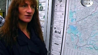 Mature Slut's Rosebud Prolapse Dripping After Toy Play