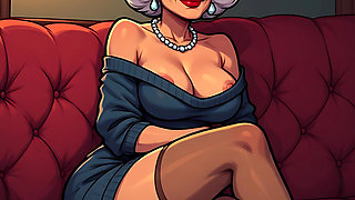 Classy Cartoon Matures Tits Out