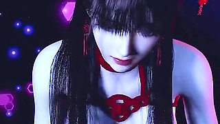 Goddess of the Crimson Glow: 3D Beauty Awaits - 3D Animation Hentai