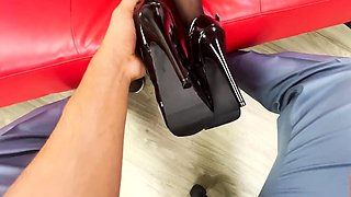 Black Amateur Explore Hot Foot Fetish