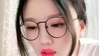 Close up POV of teen sucking cock