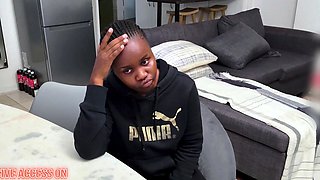 I turned this BLACK student into my slut