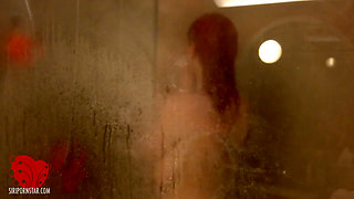 Amazing Siri Pornstar Shows off Her Giant Boobs and Big Ass in Shower