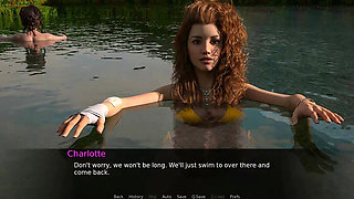 Nursing back to pleasure: two smoking hot girls in bikini by the lake ep 16