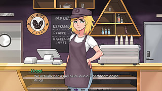 Hazelnut Latte 1 - Hazel Gets Caught Jerking off in My Coffee