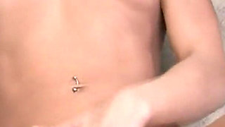 Brunette Babe Fingers Her Wet Pussy to Ecstasy