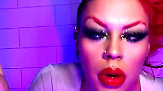 Sex Demon with Huge Tits Gets Drenched in Oil & Cum