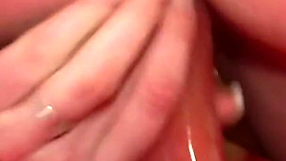 I hunt my cunt - Young girl Eve fucked hard by fuckmachine till orgasm