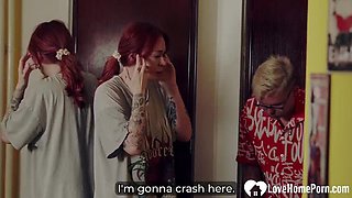 Redhead Step Mom Gets Hard Pussy Pounding In Homemade Russian Video
