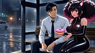 Hentai Pussy Girl Dreams of Love and Dirty Sex. Cartoon Anime Hentai Ai