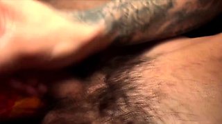 Solo Male Licks His Hairy Armpits