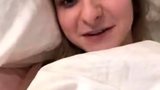 Aoife Bee Flashing Tits From The Bed