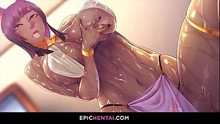 Sexy Genie Demands Your Seed, Then Becomes Your Servant In Hot Bondage Play!