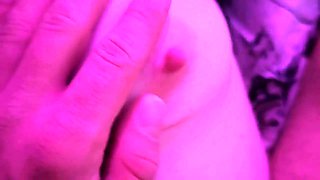 Hot Amateur Girl's Wet Dripping Pussy Gets Hard Fingered and Fucked Deep While She Moans Loudly